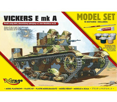 Mirage Hobby 835099 VICKERS E mk Polnischer leichter Panzer (zwei Türme) / Plastikmodell / 1:35