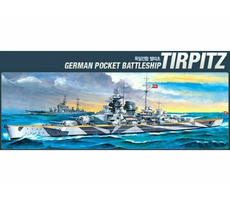 Academy 14219 Tirpitz / Plastikmodell / 1:800
