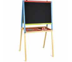 Jeujura Holz-Multiaktivitätsbrett 56x43 cm mit Zubehör / ab 3 Jahren