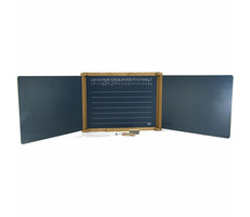 Jeujura Dreiflügeliges Multifunktionsbrett aus Holz 156x43 cm mit Zubehör / ab 3 Jahren