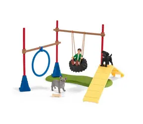 Schleich Farm WORLD 42536 Klettergerüst für Hunde / ab 3 Jahren