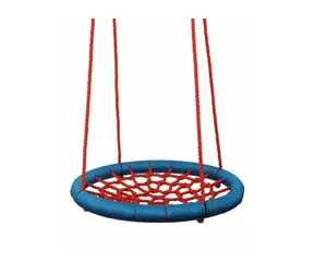 Woody Schaukelring (Durchmesser 85 cm) - rot / Belastbarkeit: 100 kg / ab 3 Jahren
