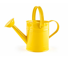 Woody Gießkanne - Metall gelb / 23 x 12 x 12 cm / 1,5 l / ab 3 Jahren