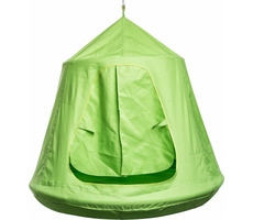 Woody Vogelnest - Hängezelt grün / Tragkraft: 100 kg / 100 x 100 cm / ab 3 Jahren