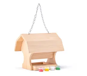 Woody VOGELFUTTER 4 Farben und Pinsel / 19 x 13,5 x 16 cm  