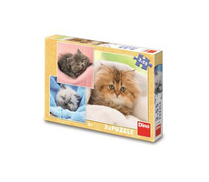 Dino Süße Kätzchen / 3x55 Stück / ab 5 Jahren