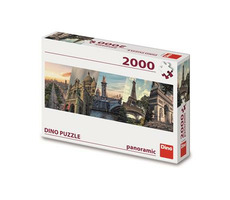 Dino Paris Collage - Panorama / 2000 Teile / ab 15 Jahren