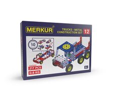 Merkur 012 Zugfahrzeug / 217 Teile / 10 Modelle / ab 6 Jahren