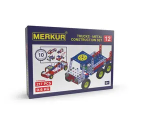 Merkur 012 Zugfahrzeug / 217 Teile / 10 Modelle / ab 6 Jahren