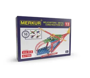 Merkur 013 Helikopter / 222 Teile / 10 Modelle / ab 6 Jahren