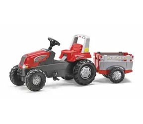 Rollytoys Rolly Junior RT Trettraktor mit Verkleidung rot-grau / ab 3 Jahren