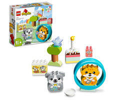 LEGO® DUPLO® 10977 Mein erster Welpe und mein erstes Kätzchen machen Geräusche / Anzahl Teile: 22 / ab 18 Monaten