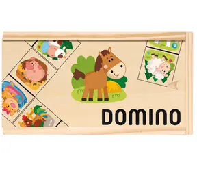 Woody Domino „Haustiere“ / ab 3 Jahren