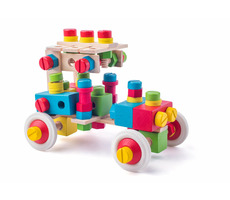 Woody Bausatz im „Constructor“-Eimer, 140 Teile / ab 3 Jahren