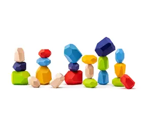Woody Balancierspiel „Holzsteine“, 21 Teile / ab 3 Jahren