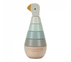 Little Dutch Holz-Schnappringe Gans / ab 12 Monaten