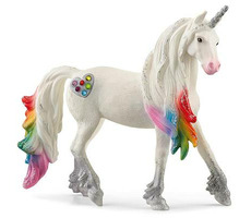 Schleich 451589 Bayala Einhorn Hengst Herz Regenbogen / ab 3 Jahren
