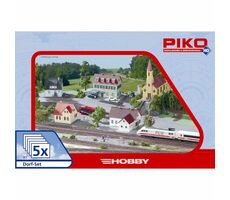 Piko 61925 Hobby - Baukasten Village 5 Teile / ab 14 Jahren