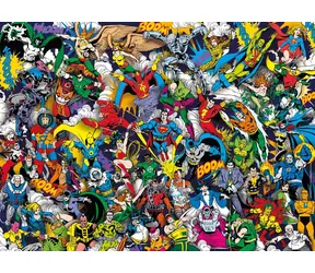 Clementoni PUZZLE Impossible - DC Comics / 1000 Teile / ab 14 Jahren
