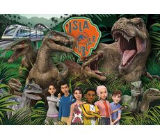 Clementoni PUZZLE JW Camp Cretaceous - 1 / 180 Teile / ab 7 Jahren