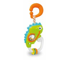Clementoni Elektronische Rassel mit Griff - Chamäleon