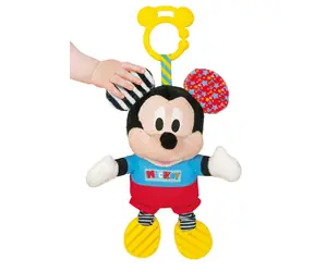Clementoni Mickey Plüsch mit Geräuschen und Griff / ab 6 Monaten