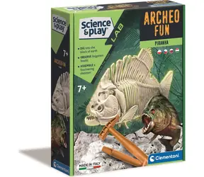 Clementoni Science&Play Lab: Ausgrabung - Piraňa / ab 7 Jahren