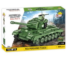 Cobi 2564 Amerikanischer Panzer M26 Pershing T26E3 / 1:28 / 904 Würfel / ab 10 Jahren 