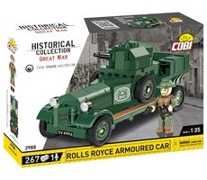 Cobi 2988 Britisches Panzerfahrzeug Rolls-Royce 1920 Pattern Mk I / 1:35 / 267 Würfel / ab 7 Jahren