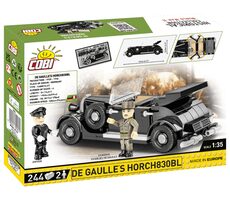 Cobi 2261 Klocki De Gaulles Horch830BL / 1:35 / 244 Würfel / ab 6 Jahren 