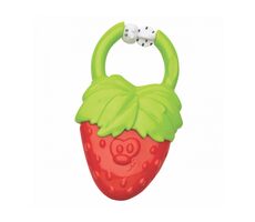 Infantino Vibrierender Beißring Erdbeere / ab 3 Monaten