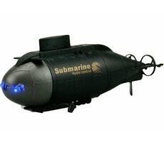 AMEWI Mini U-Boot schwarz / RC Boot / Fernbedienung / 40MHz / AA Batterie