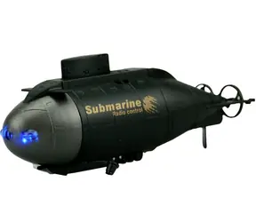 AMEWI Mini U-Boot schwarz / RC Boot / Fernbedienung / 40MHz / AA Batterie
