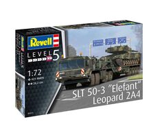 Revell SLT 50-3 Elefant + Leopard 2A4 / Plastikmodell / 1:72 / Anzahl Teile 421 / Schwierigkeit 5 / ab 13 Jahren