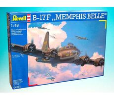 Revell B-17F Memphis Belle / Plastikmodell / 1:48 / 107 Teile / Schwierigkeit 5 / ab 13 Jahren