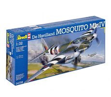 Revell Mosquito Mk. IV/ Plastikmodell / 1:32 / 82 Teile / 12+