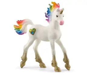 Schleich Bayala - 70727 Einhornfohlen Herz Regenbogen / ab 3 Jahren