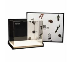 Robotime Plexiglasabdeckung für Miniaturhausmodelle