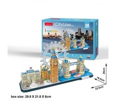CubicFun Puzzle 3D London / 107 Teile / ab 12 Jahren