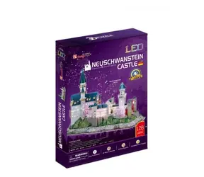 CubicFun Puzzle 3D Schloss Neuschwanstein / 128 Teile / ab 8 Jahren