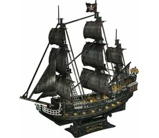 CubicFun Puzzle 3D Queen Anne's Revenge / 293 Teile / ab 10 Jahren