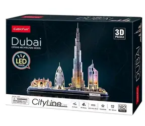 CubicFun Puzzle 3D Dubai / 182 Teile / ab 8 Jahren
