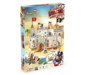 CubicFun Puzzle 3D Pirate Knight Castle / 183 Teile / 45,5×33×28cm