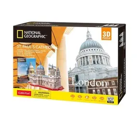 CubicFun Puzzle 3D National geographic - St. Paul's Cathedral / 107 Teile / 40 x 22 x 27 cm