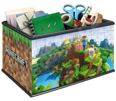 Ravensburger 3D Puzzle Minecraft Aufbewahrungsbox / 216 Teile / 23 x 16 x 12 cm