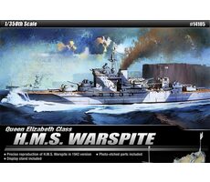 Academy 14105 HMS Warspite / Plastikmodell / 1:350