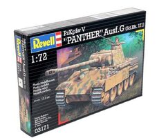 Revell 03171 Tank V Panther Ausg. G / Plastikmodell / 1:72 / Stückzahl 124 / Schwierigkeit 4