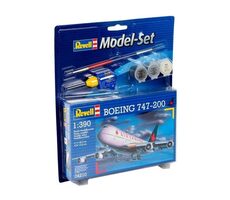 Revell 64210 Set Boeing 747-200 / Plastikmodell / 1:390 / Anzahl Teile: 60 / Schwierigkeit 3