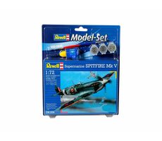 Revell 64164 Supermarine Spitfire Mk. V / Plastikmodell / 1:72 / Anzahl Teile: 39 / Schwierigkeit 2
