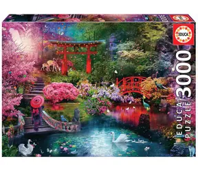 Educa Japanischer Garten / 3000 Teile / ab 14 Jahren